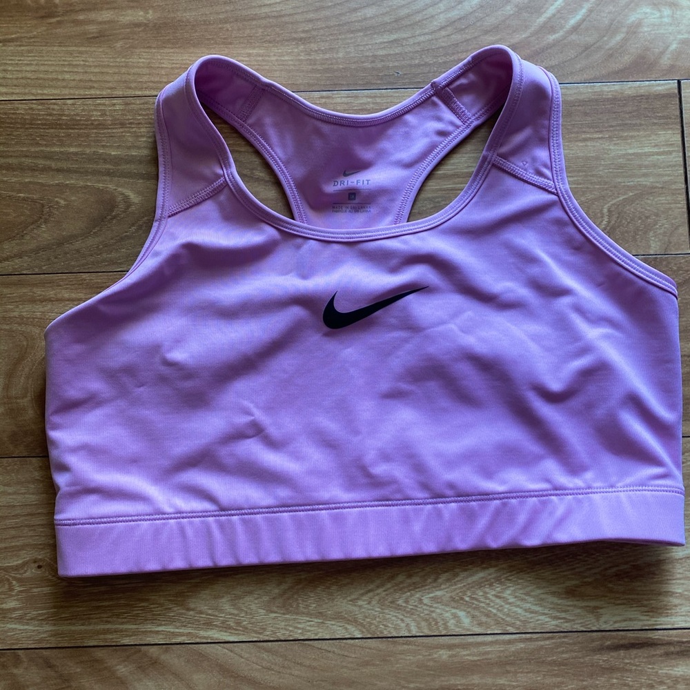 Pink Plus Size Nike Sports Bra